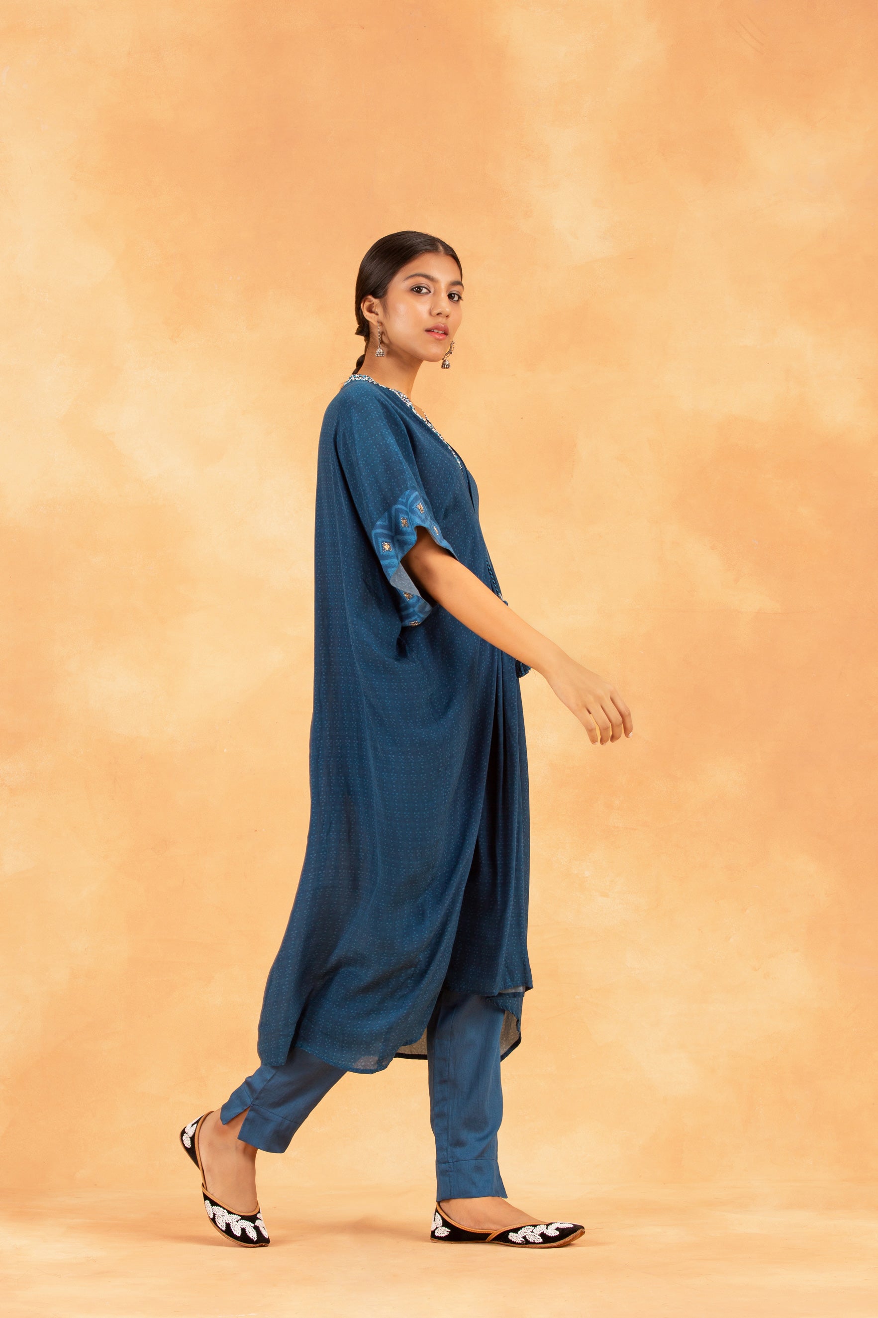 Astraea Kurta Set - Blue