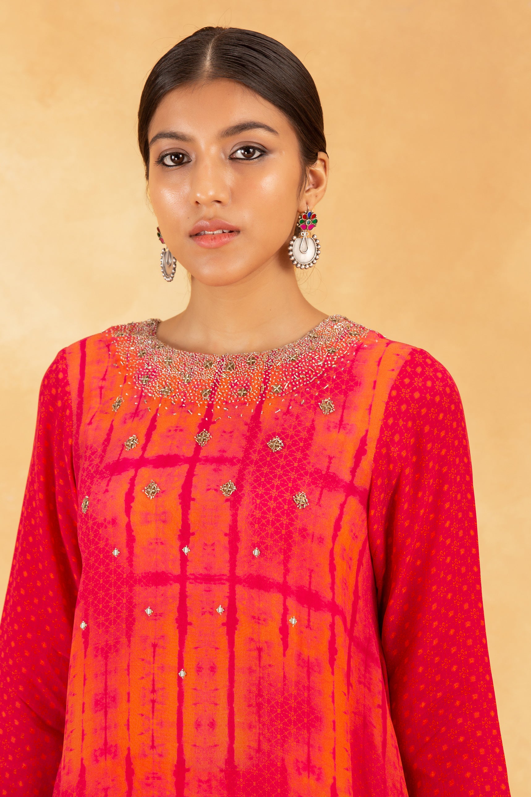 Ignis Kurta Set - Pink