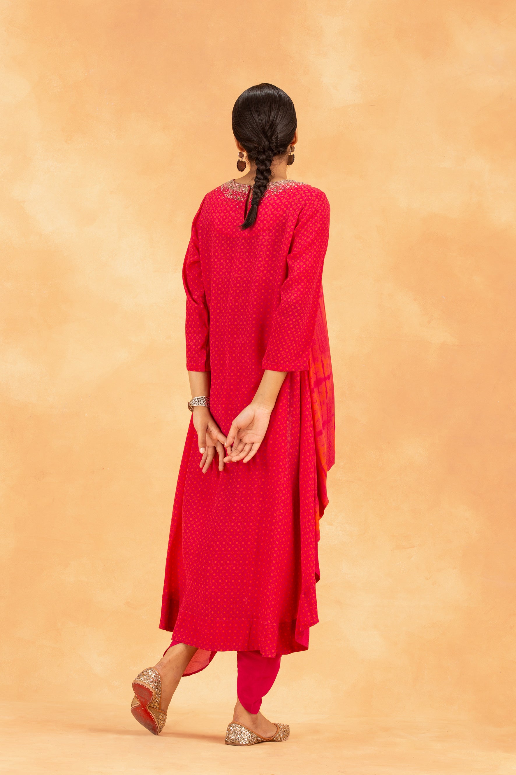 Ignis Kurta Set - Pink