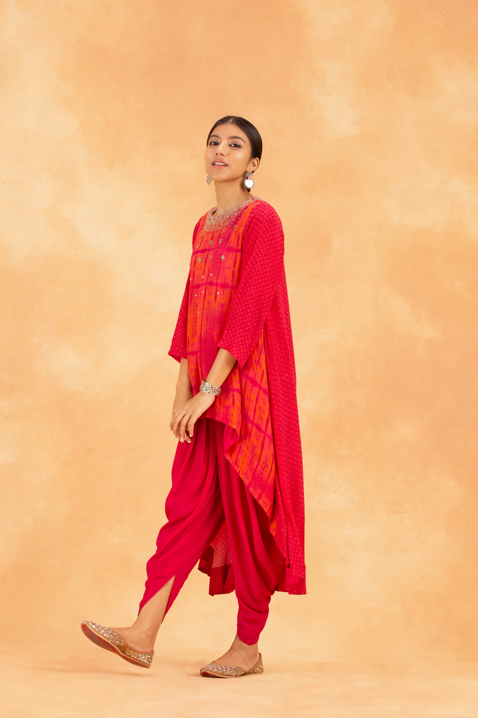 Ignis Kurta Set - Pink