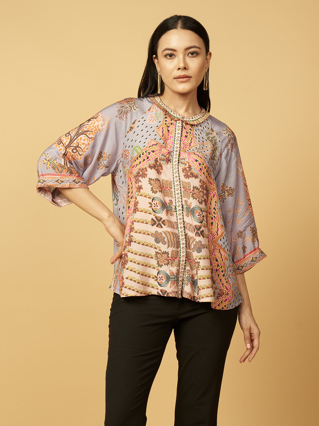 Grey Top | Shop Saundh