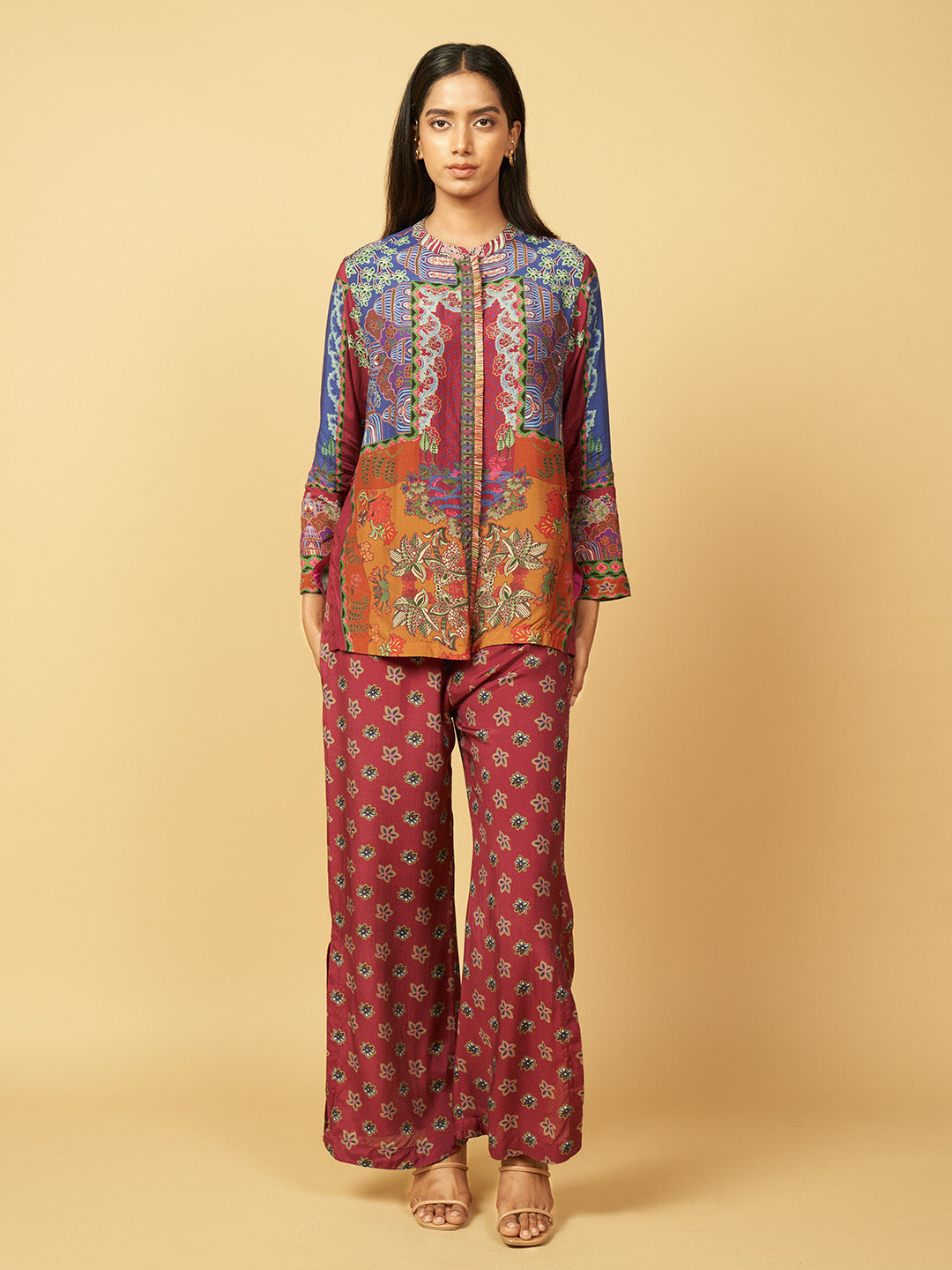 Wine Co-ord Set | Shop Saundh