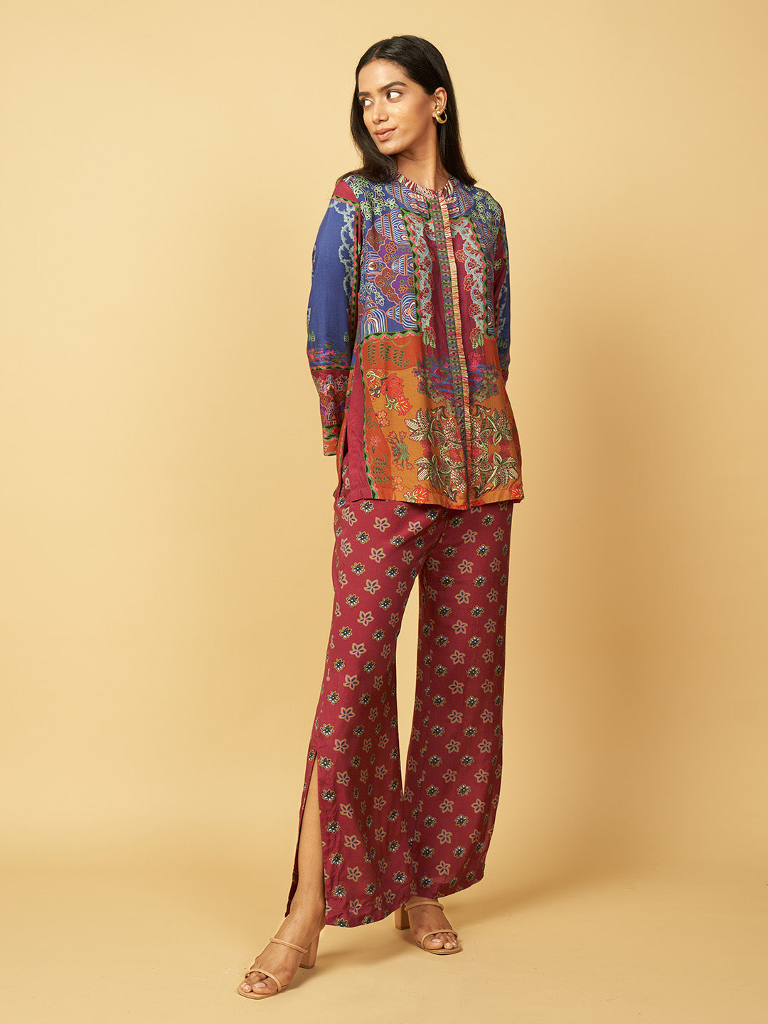 Wine Co-ord Set | Shop Saundh