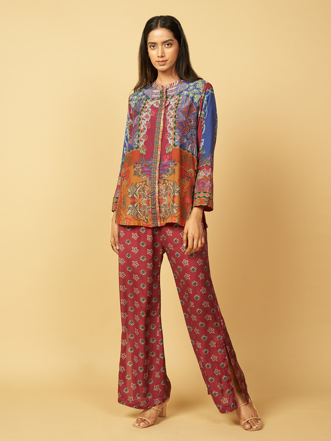 Wine Co-ord Set | Shop Saundh
