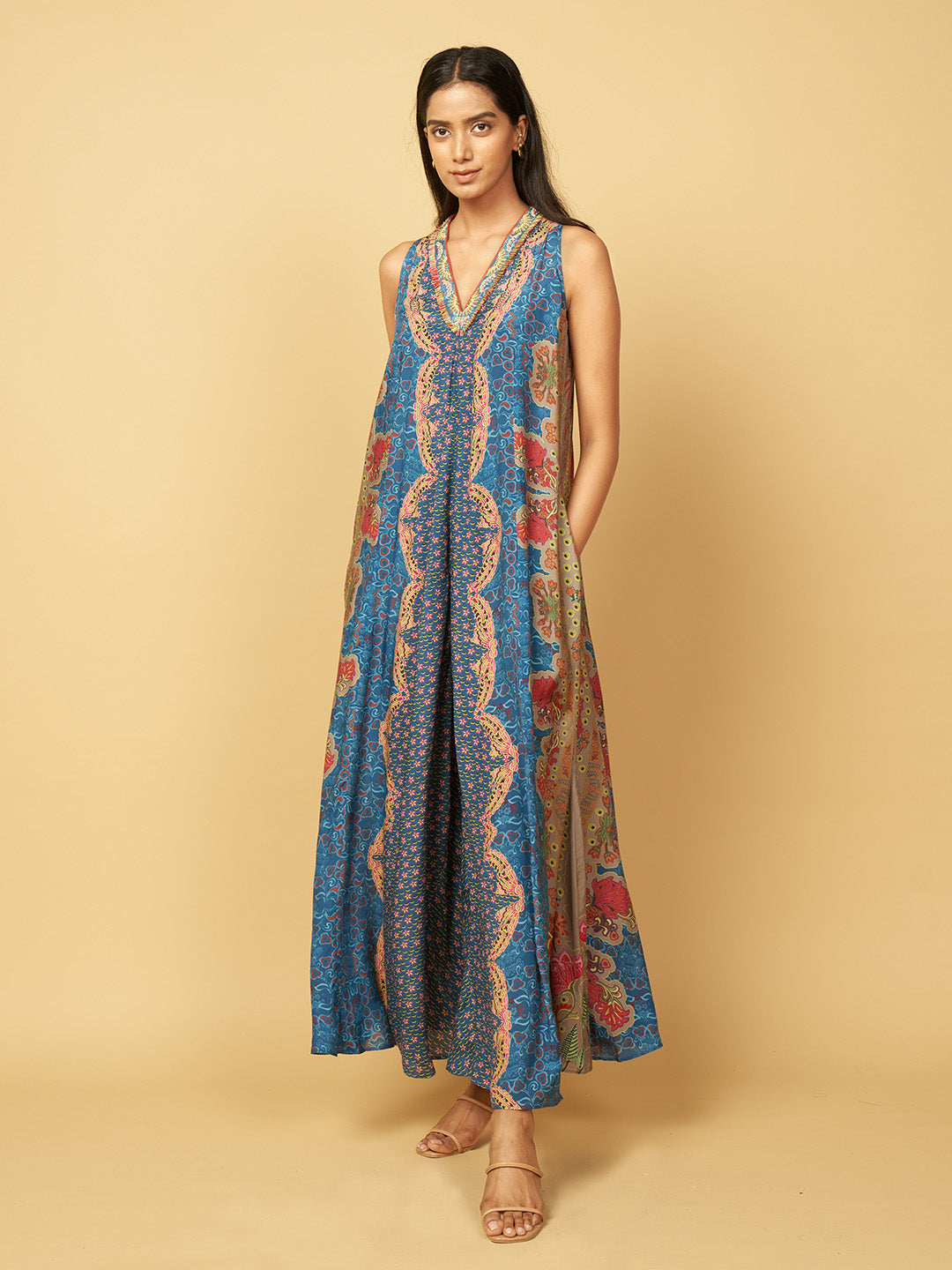Blue Jumpsuit | Shop Saundh