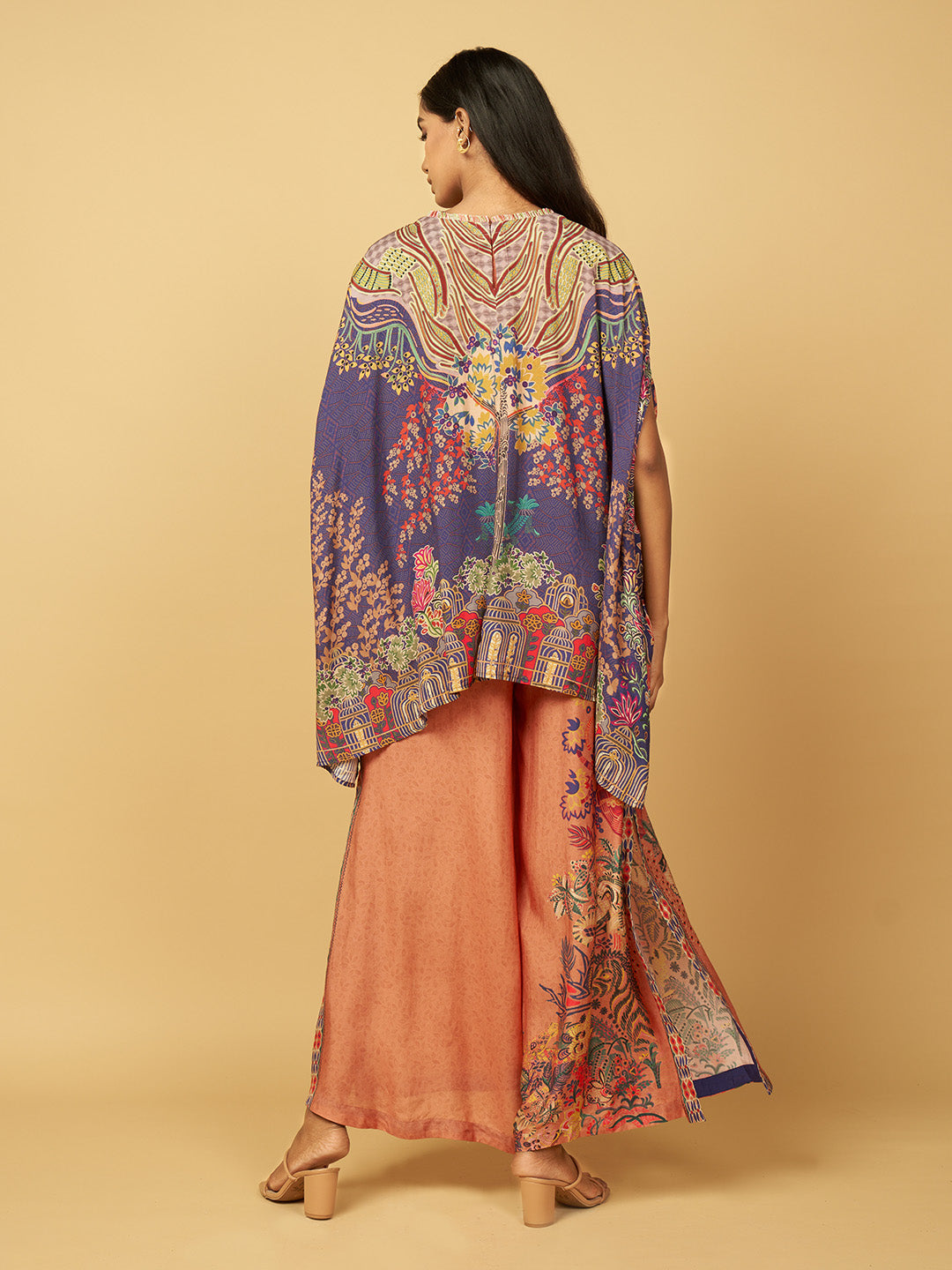 Peach & Purple Jumpsuit | Shop Saundh