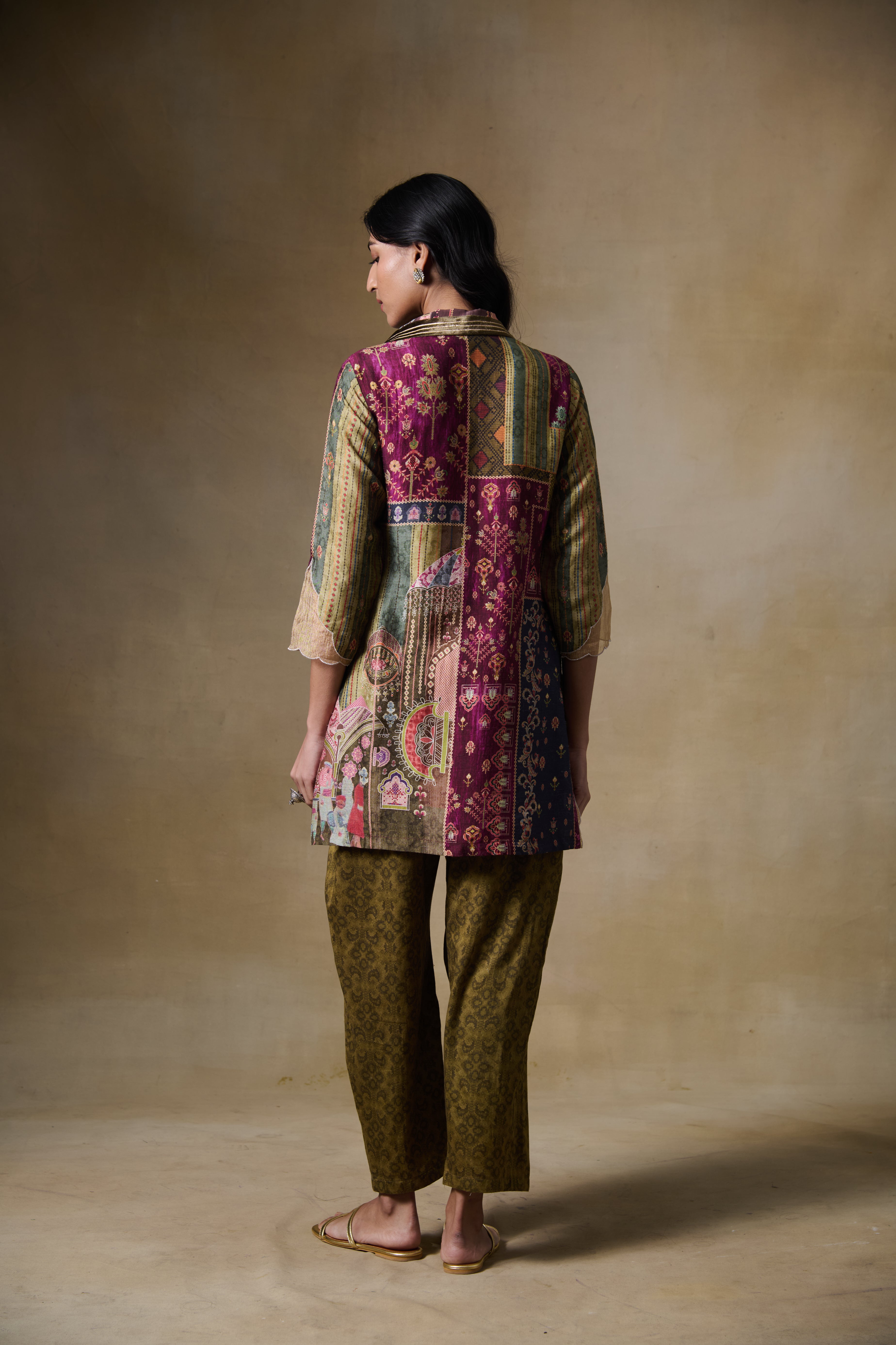Ehsan Kurta Set – Maroon