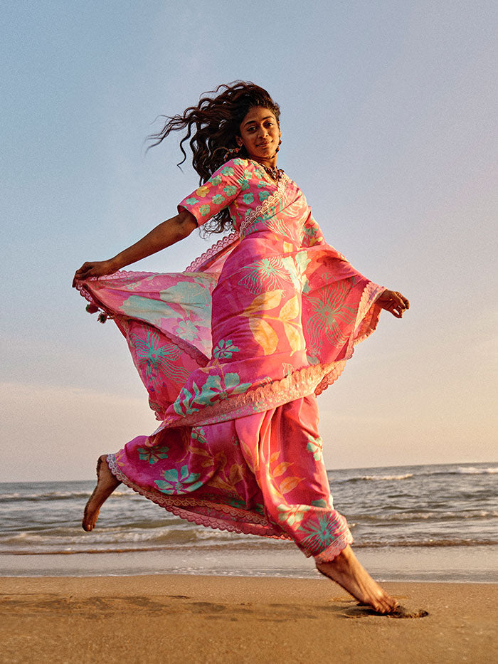 Alba Saree – Pink