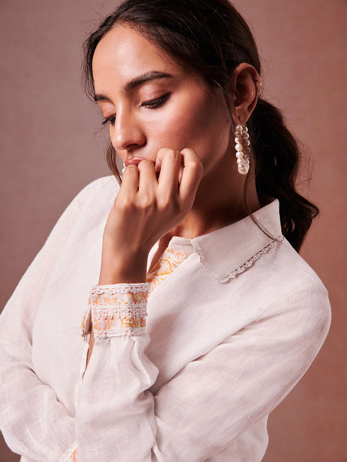 Sepal Shirt – White