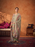 Kora Unstitched Kurta Set - Green