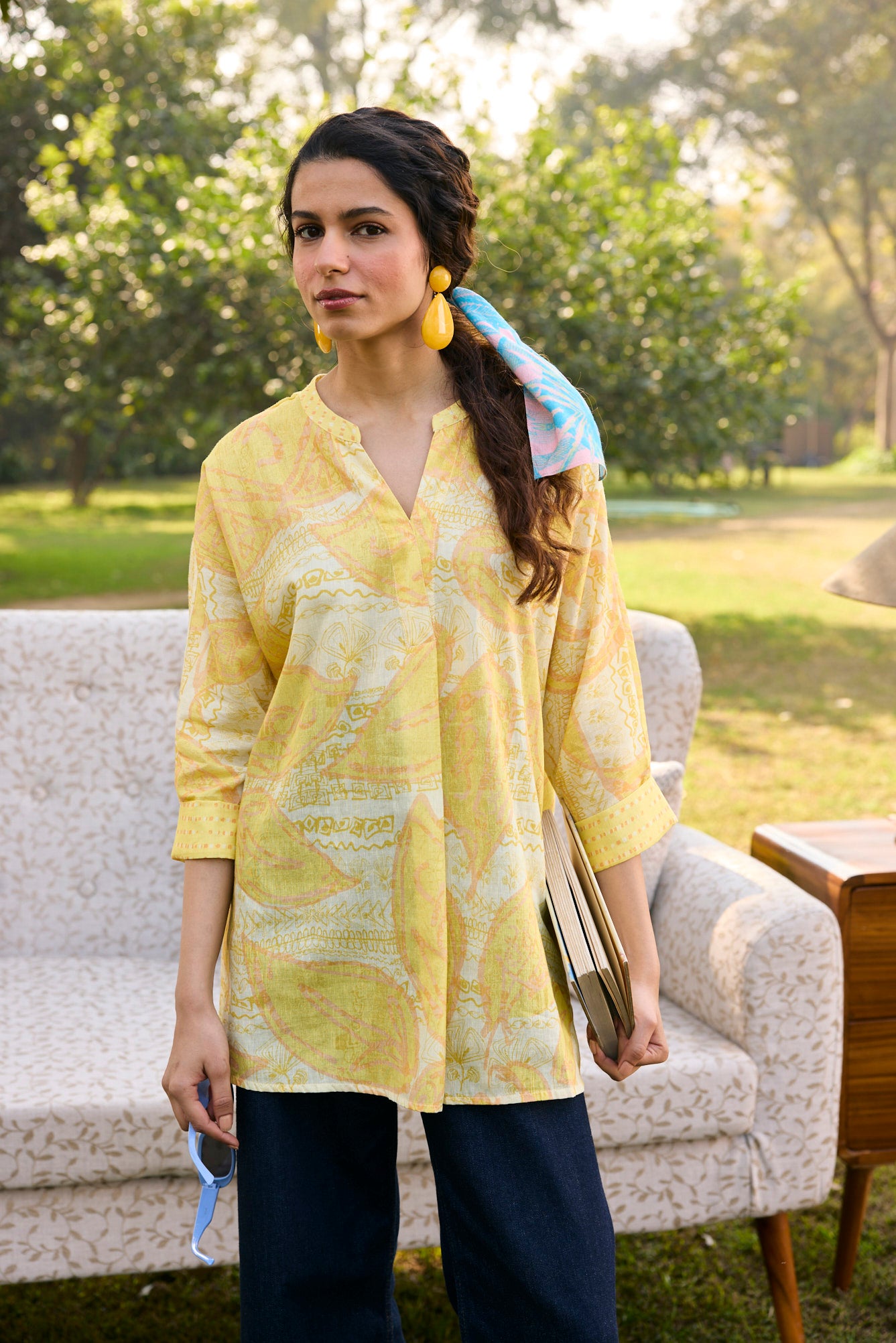 Cava Top - Yellow
