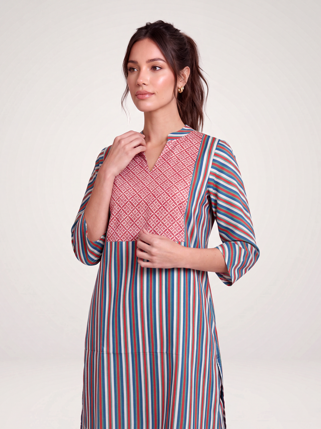 Naqsh co-ord Set - Blue