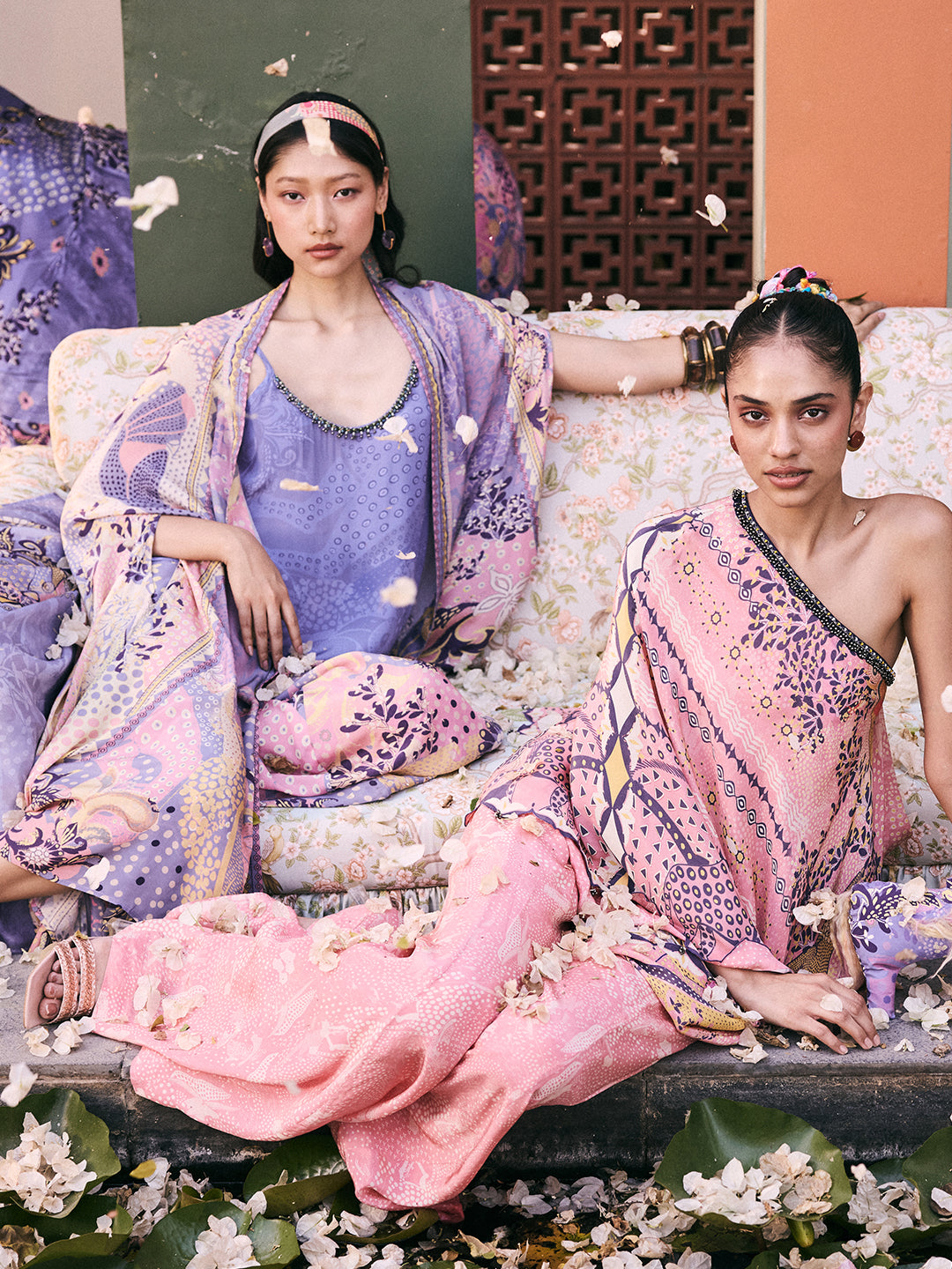 Kaya Co-ord Set - Purple