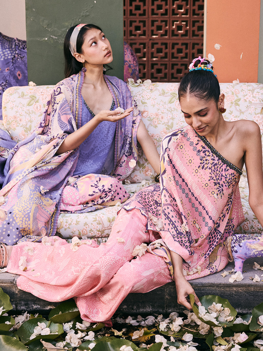 Kaya Co-ord Set - Purple