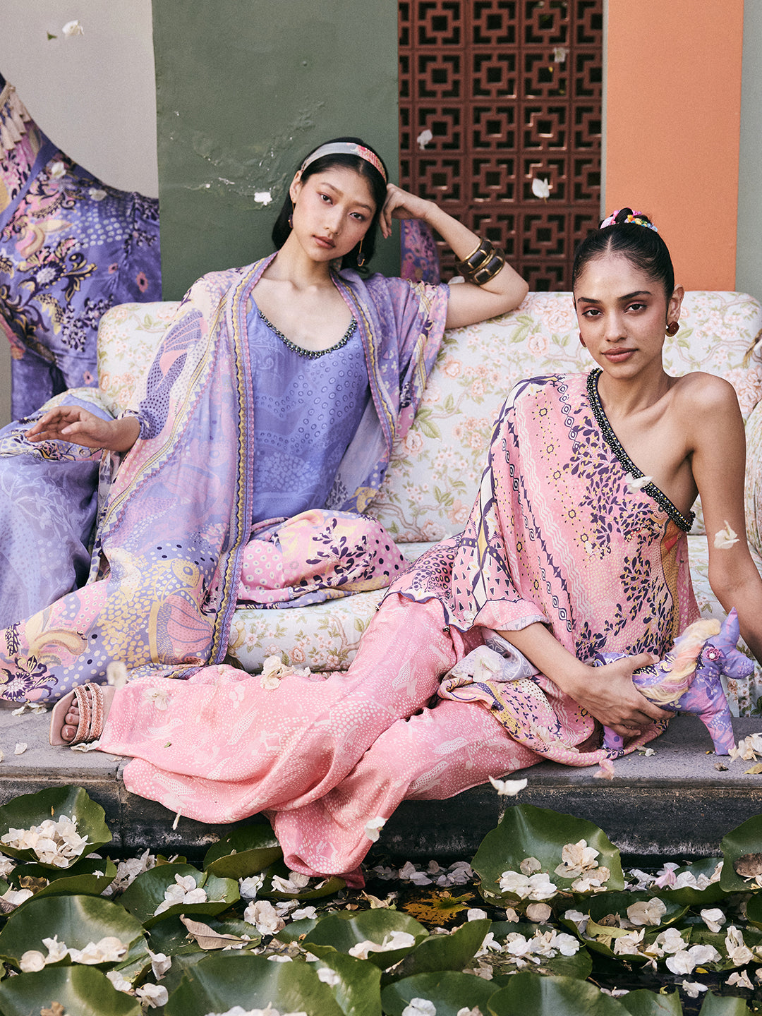 Kaya Co-ord Set - Purple