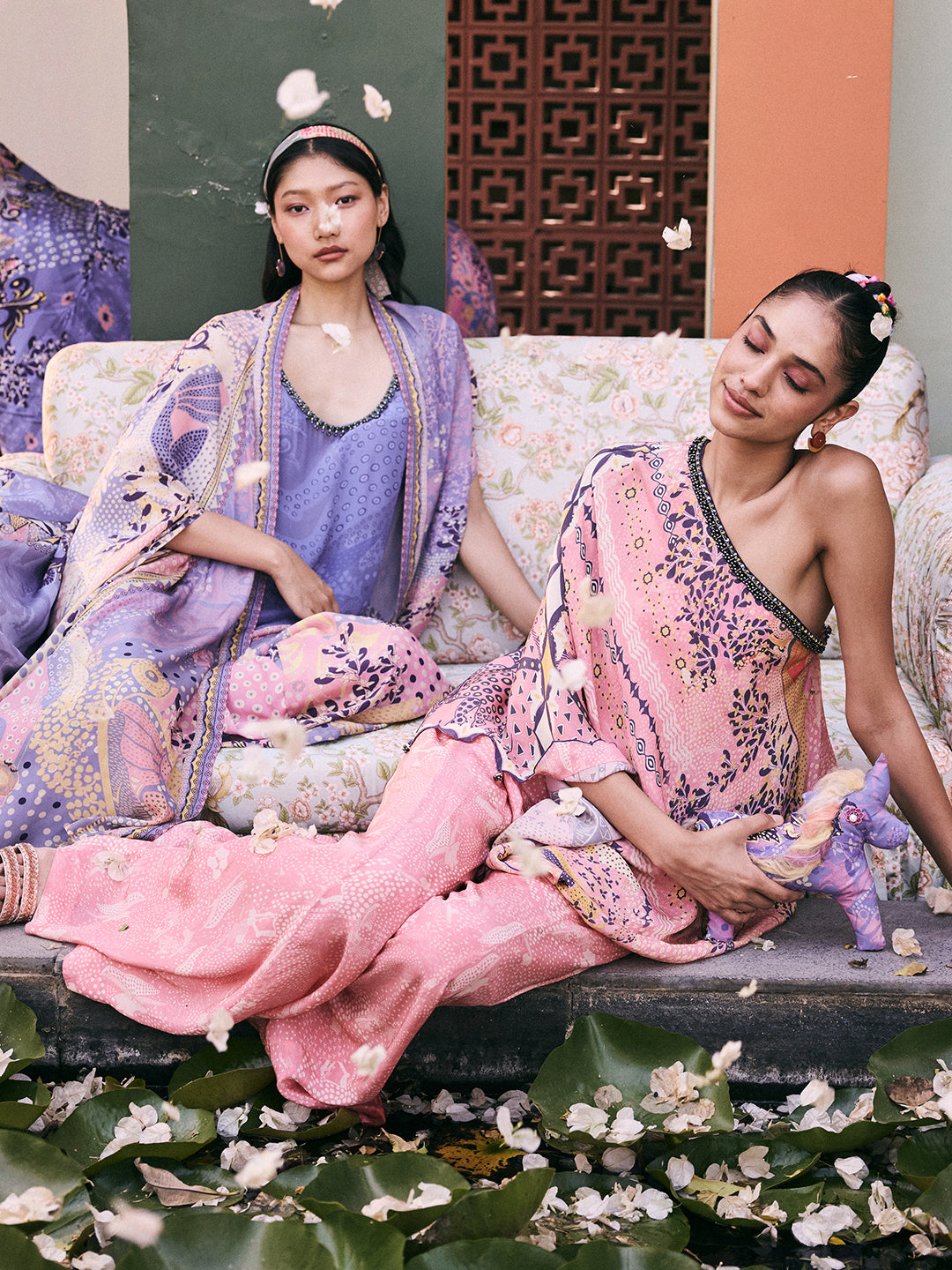 Kaya Co-ord Set - Purple