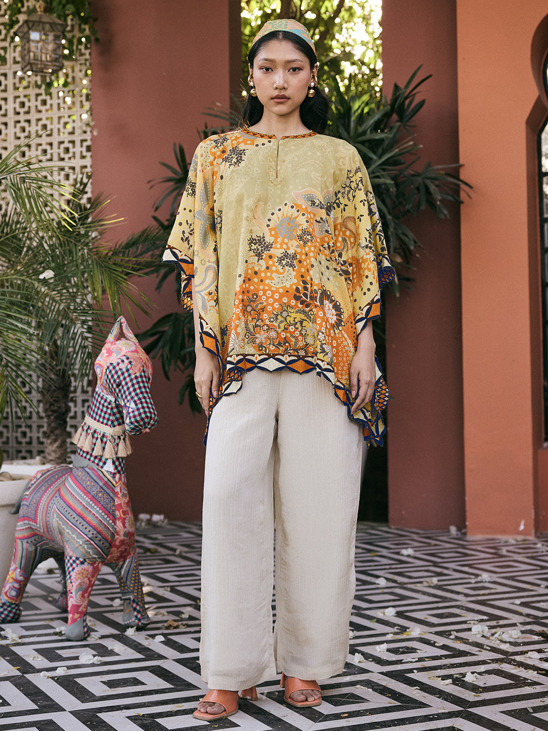 Titli Top - Yellow