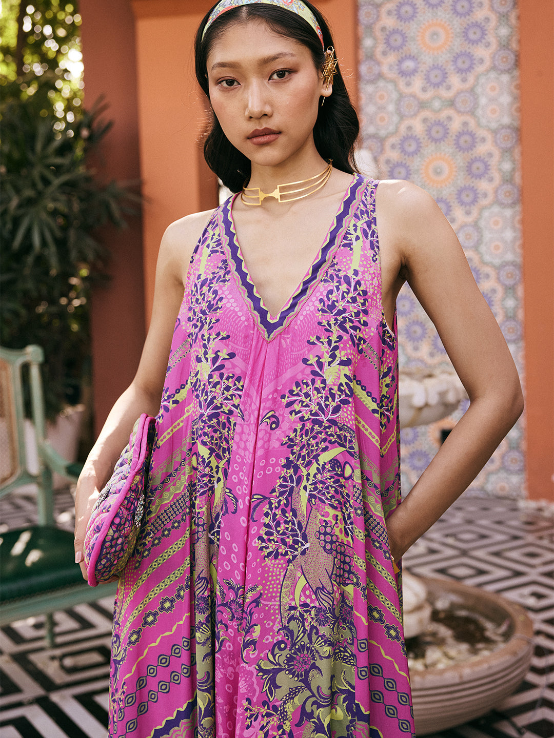 Buy Pink Jumpsuit | Shop Saundh