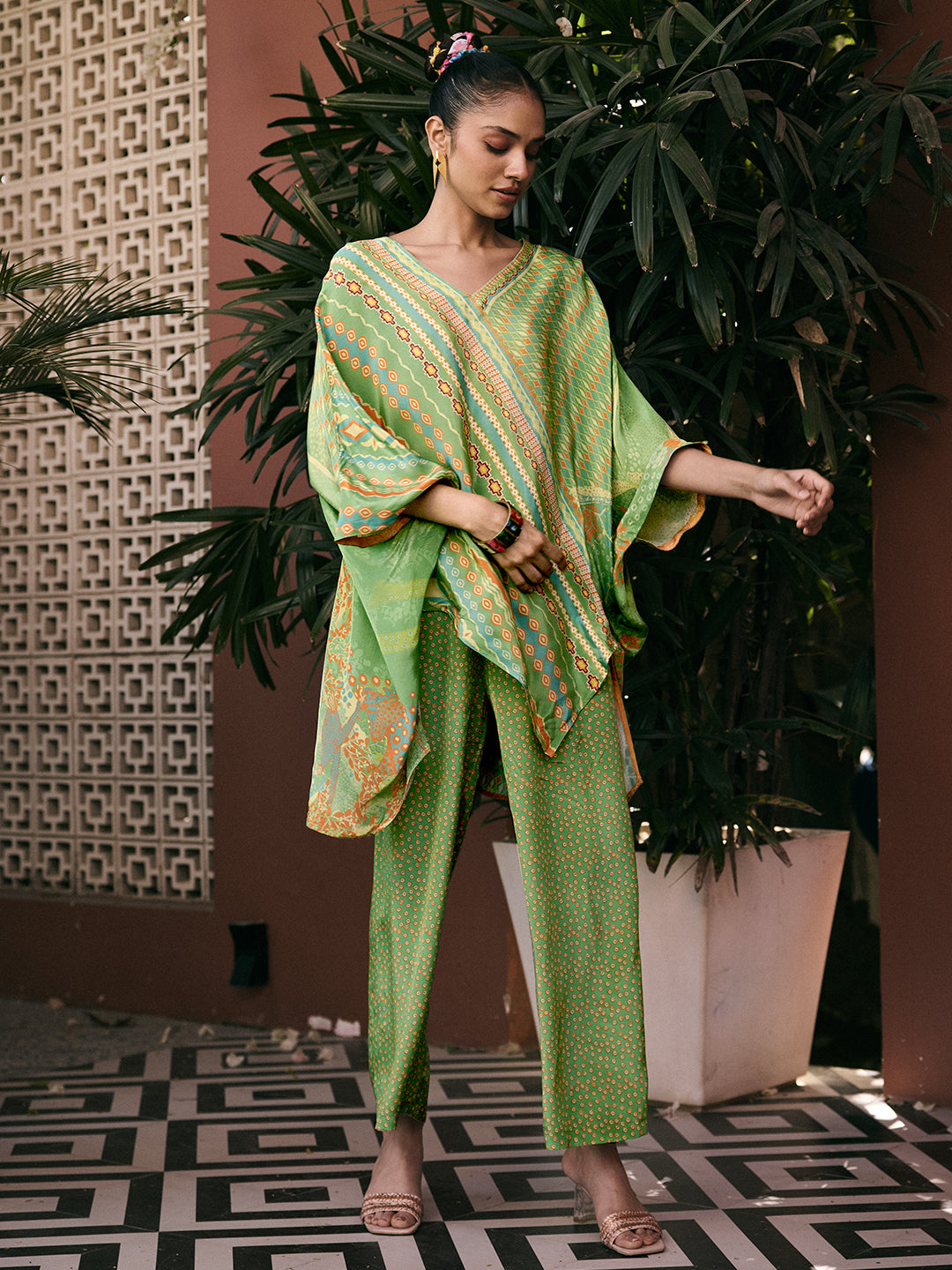 Saachi Co-ord Set - Green