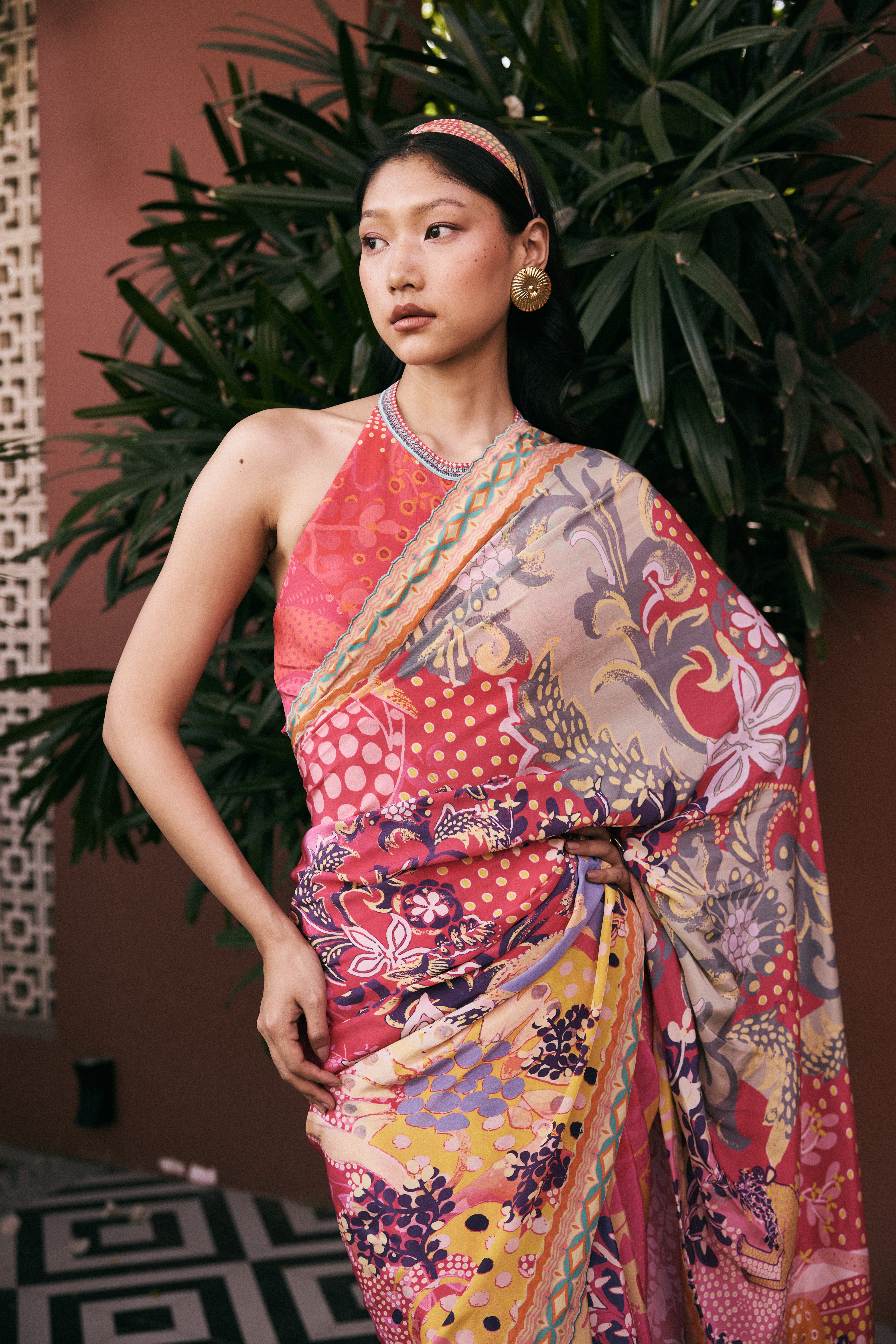 Ashwini Saree - Pink