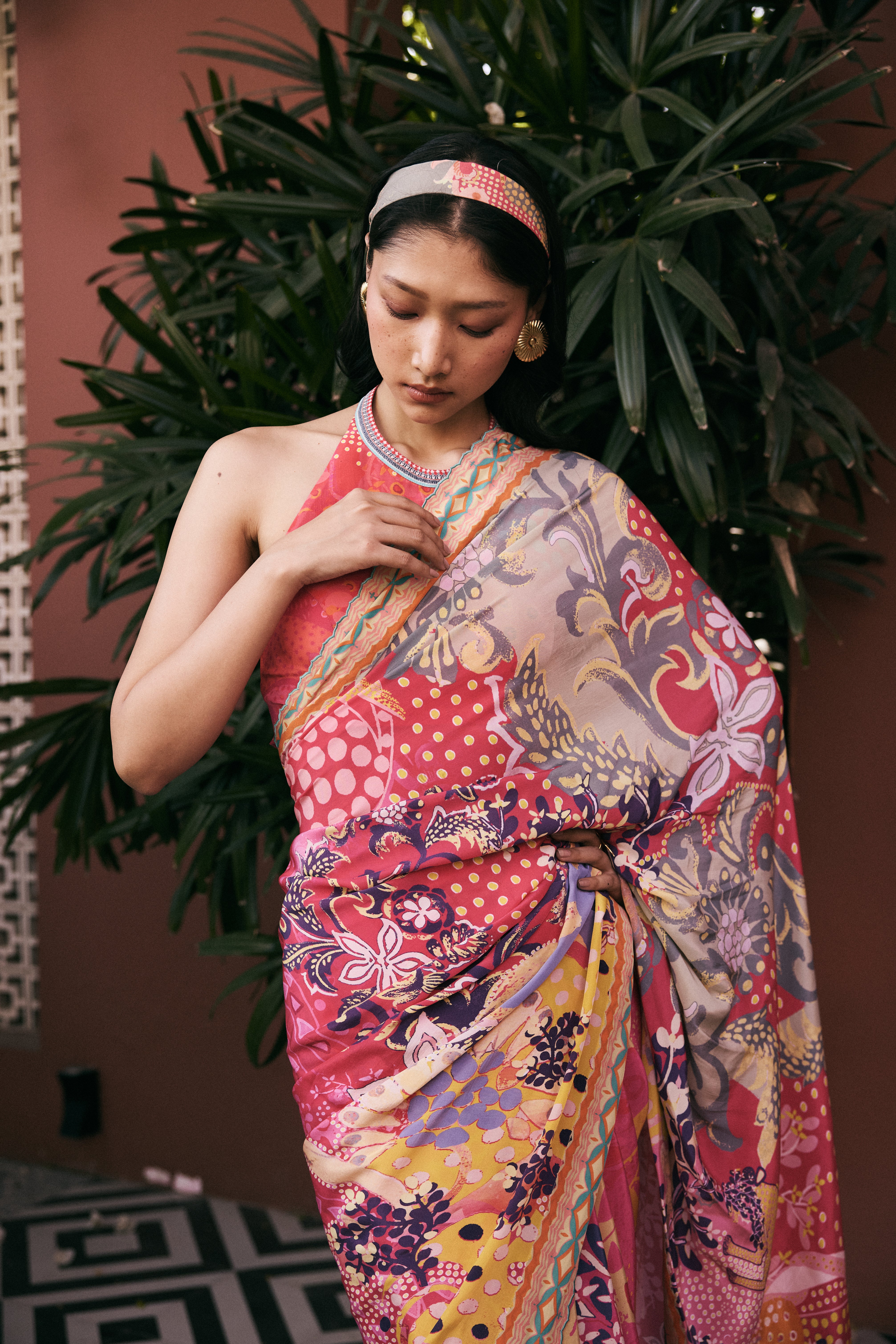 Ashwini Saree - Pink