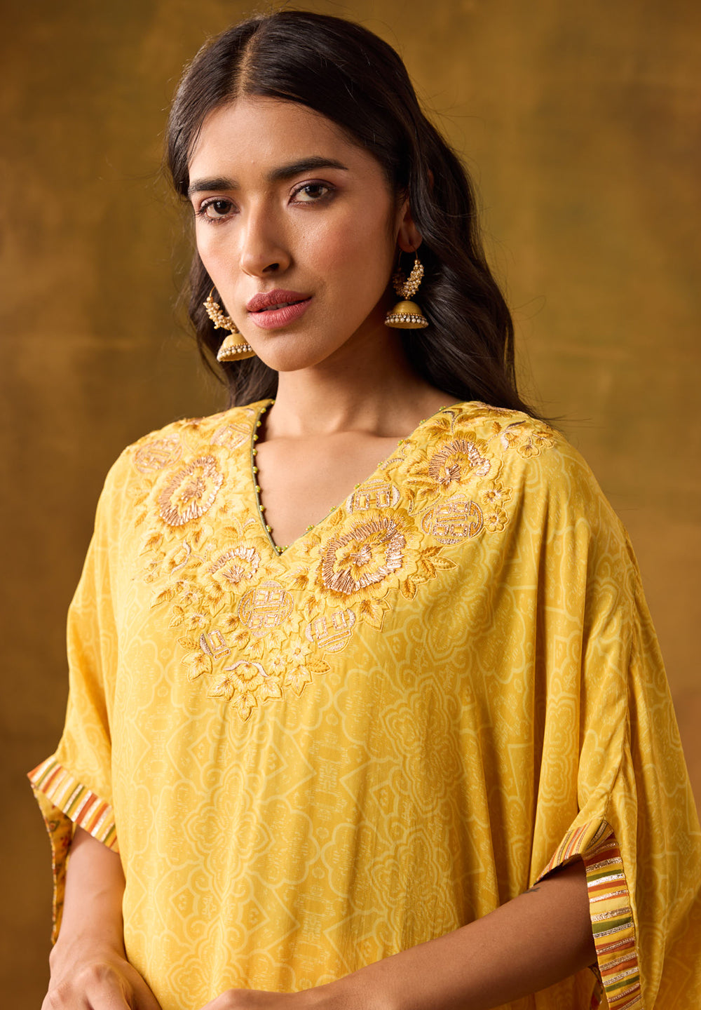 Maan Kurta Set - Yellow