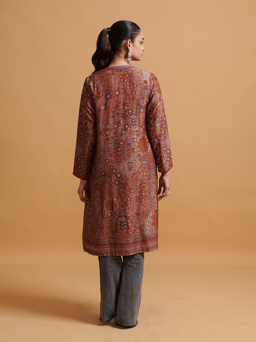 Reshami Jacket - Brown
