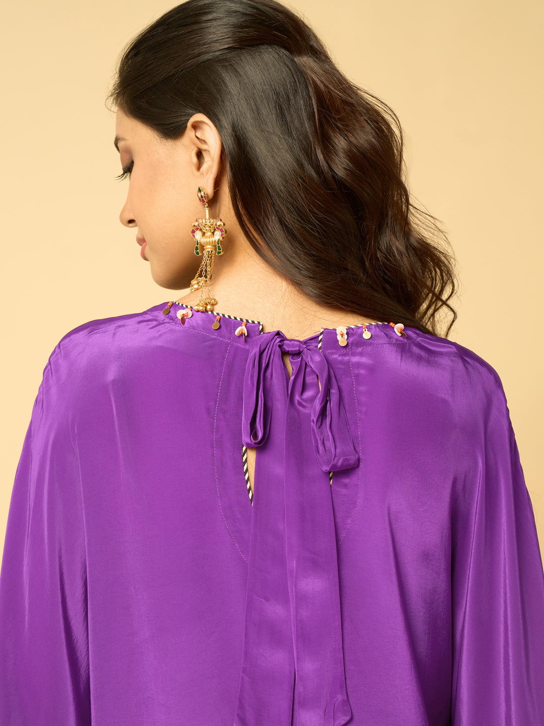 Elira Kurta Set - Purple