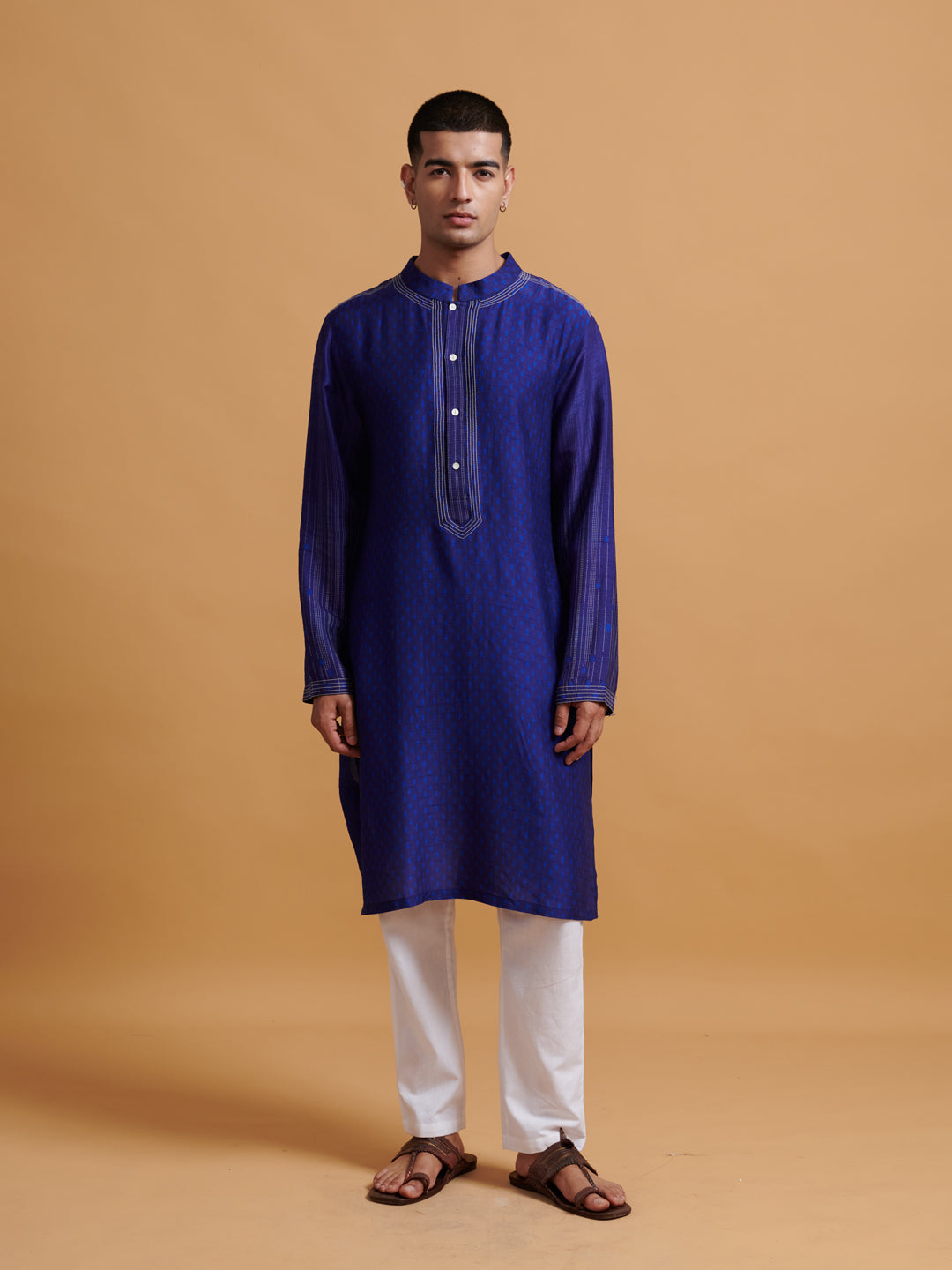 Vyom Kurta - Blue
