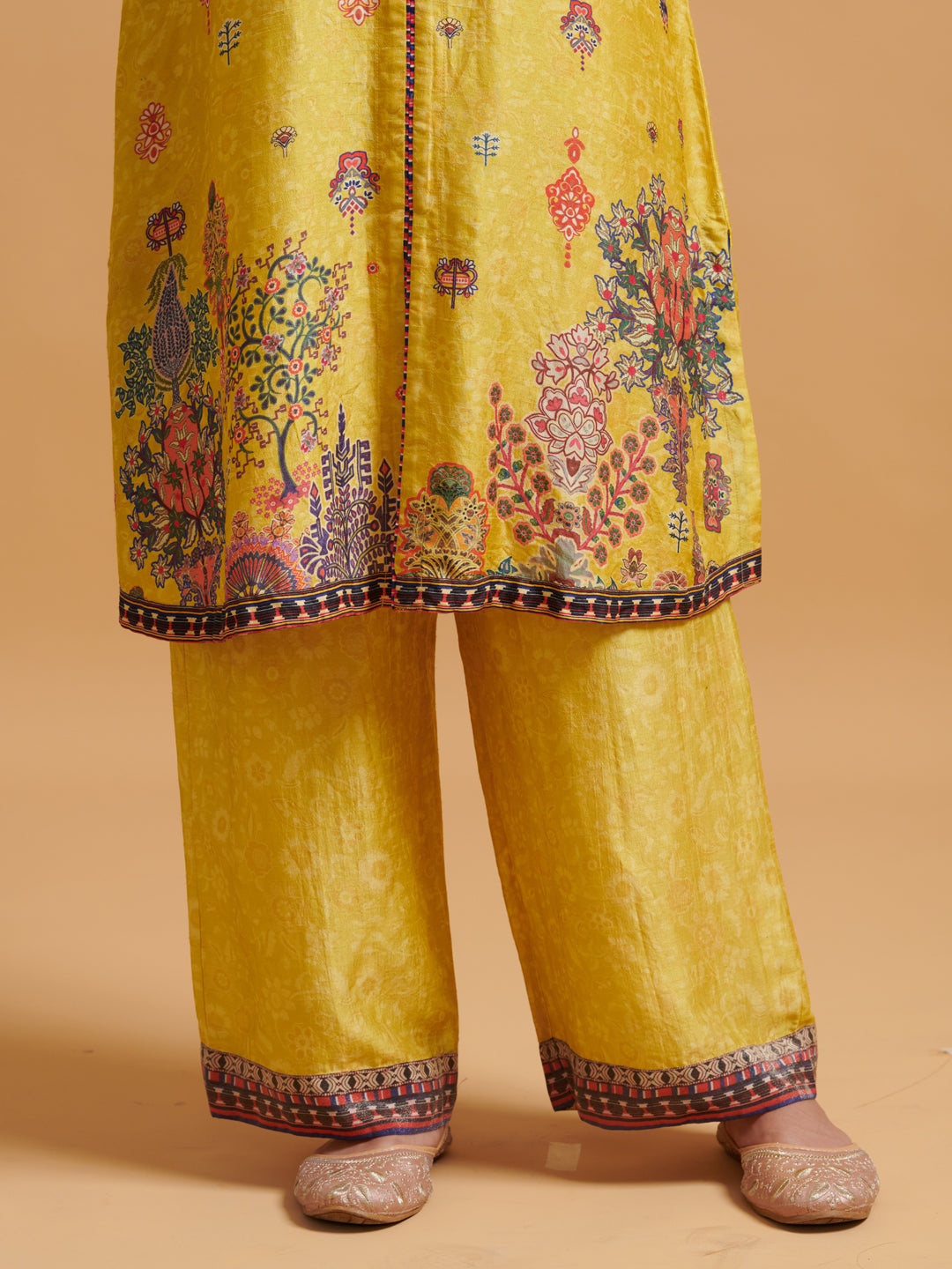 Amara Kurta Set - Yellow