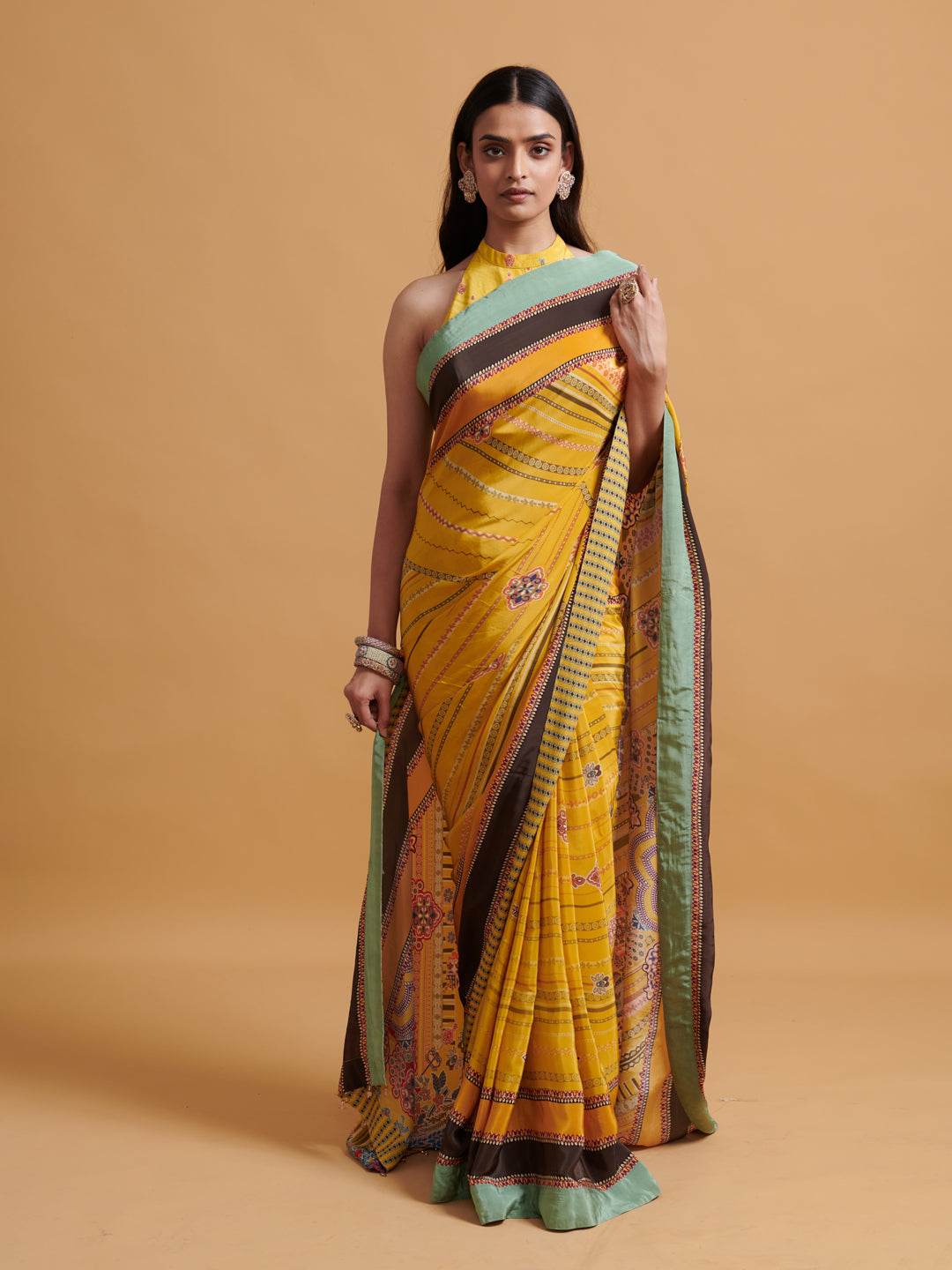 Pravriti Saree - Yellow