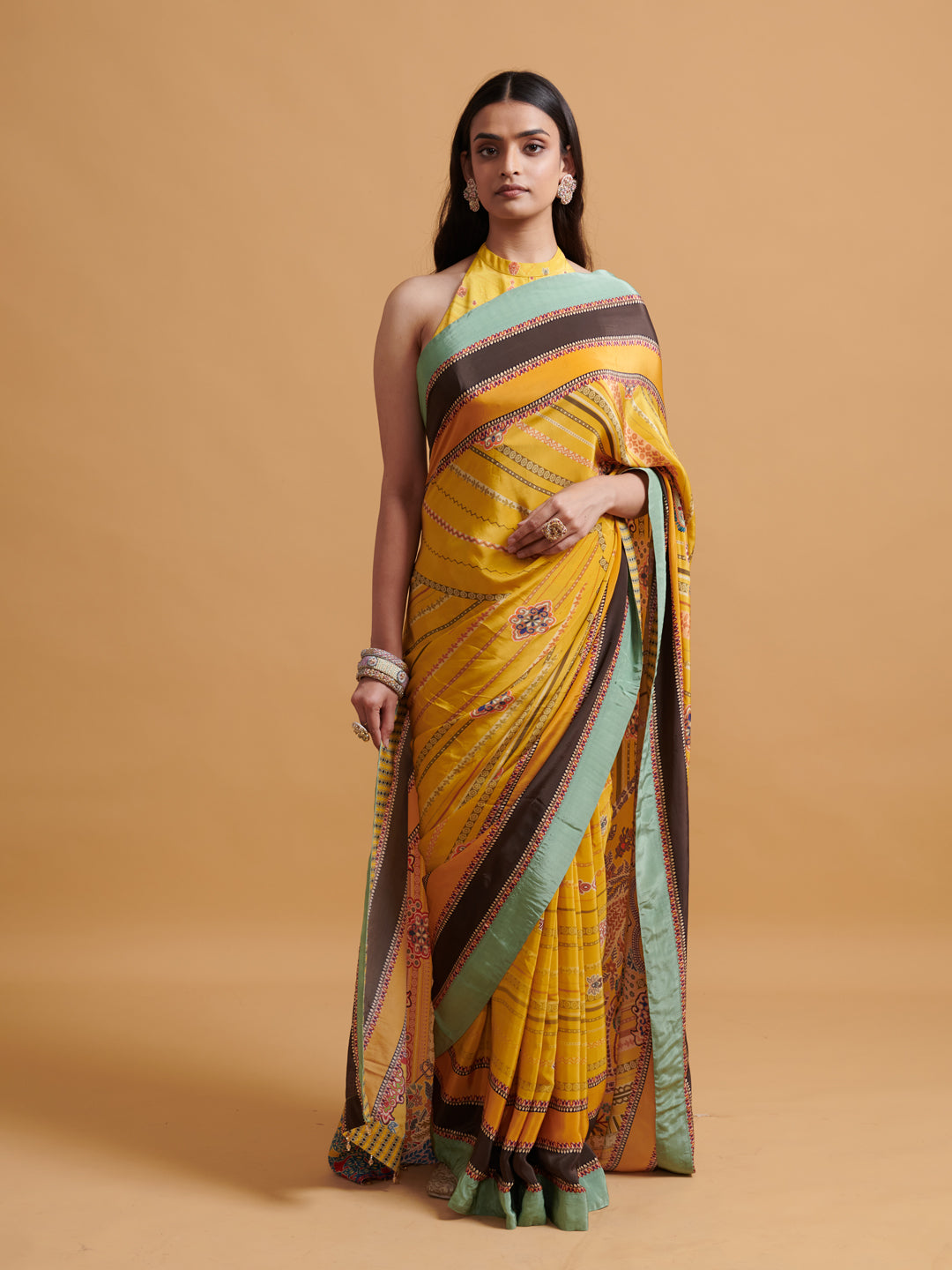 Pravriti Saree - Yellow