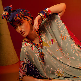 Nitha Supima Cotton Silk Yellow Kurta Set