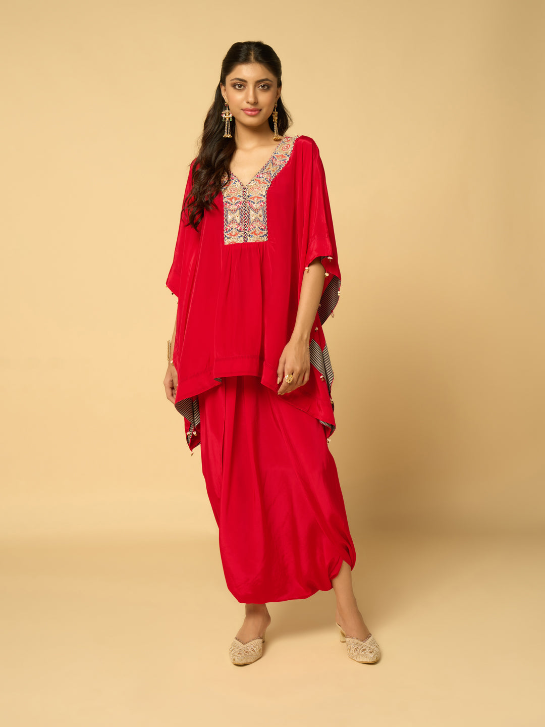 Sutra Co-ord Set - Red