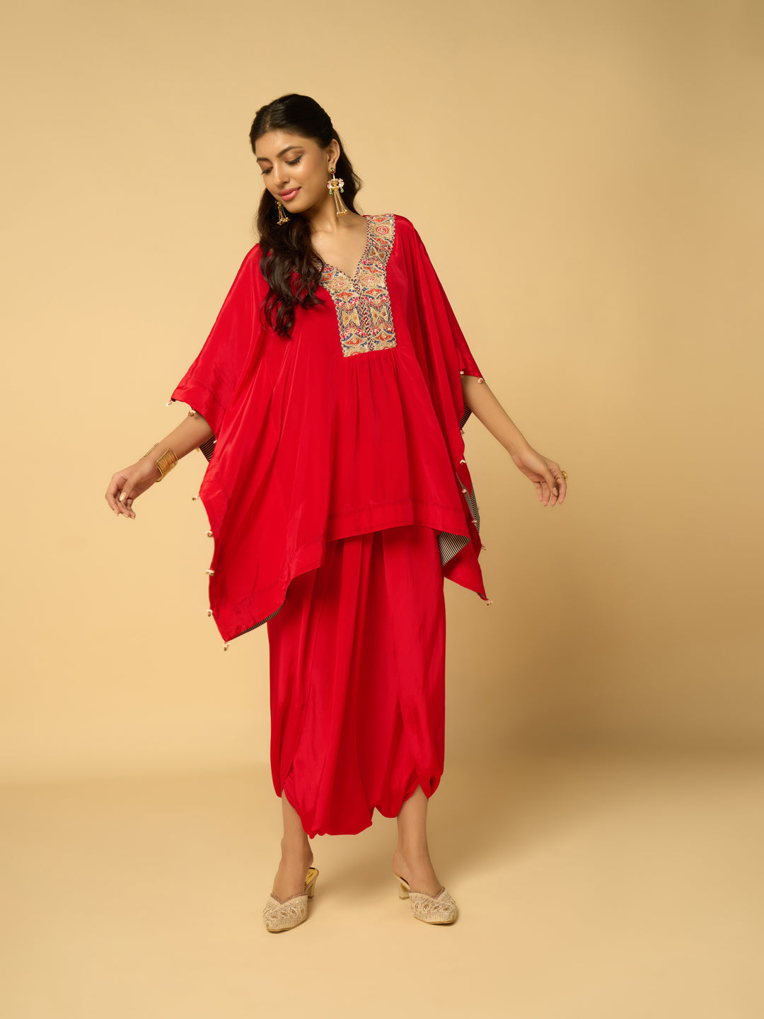 Sutra Co-ord Set - Red