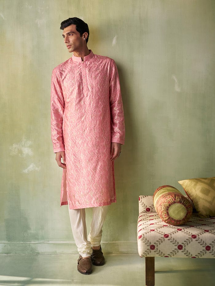 Dwij Kurta - Pink