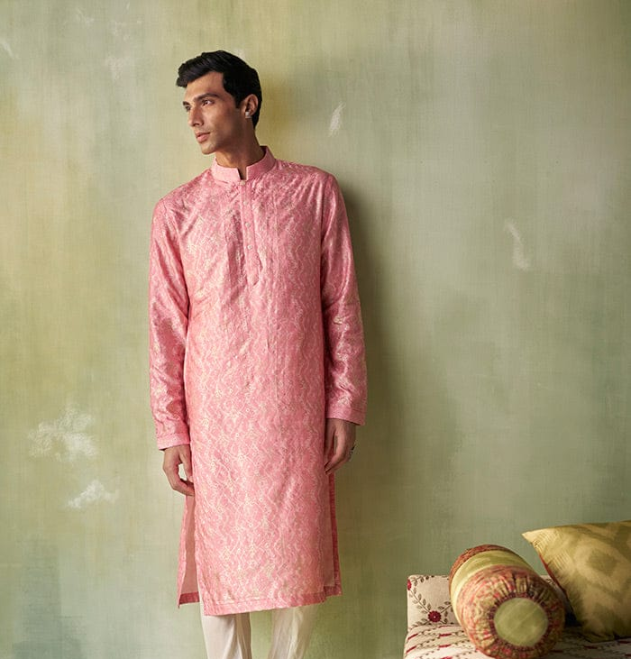 Dwij Kurta - Pink