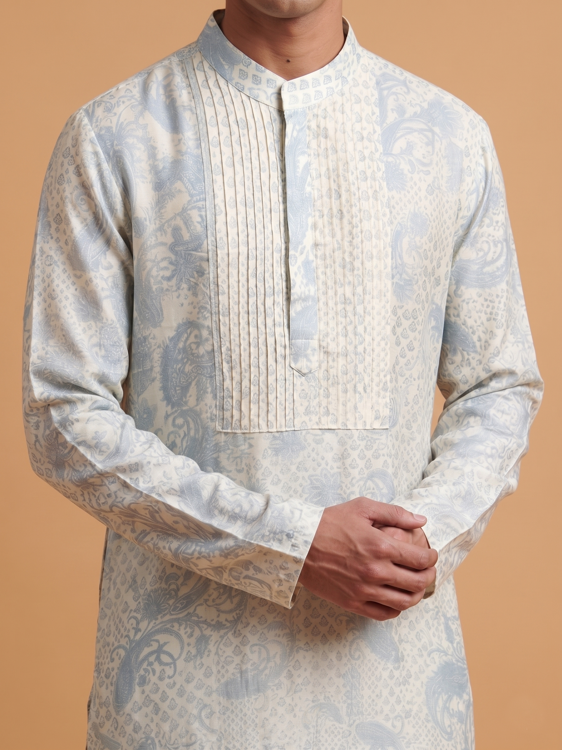 Utsav Kurta - Skyblue