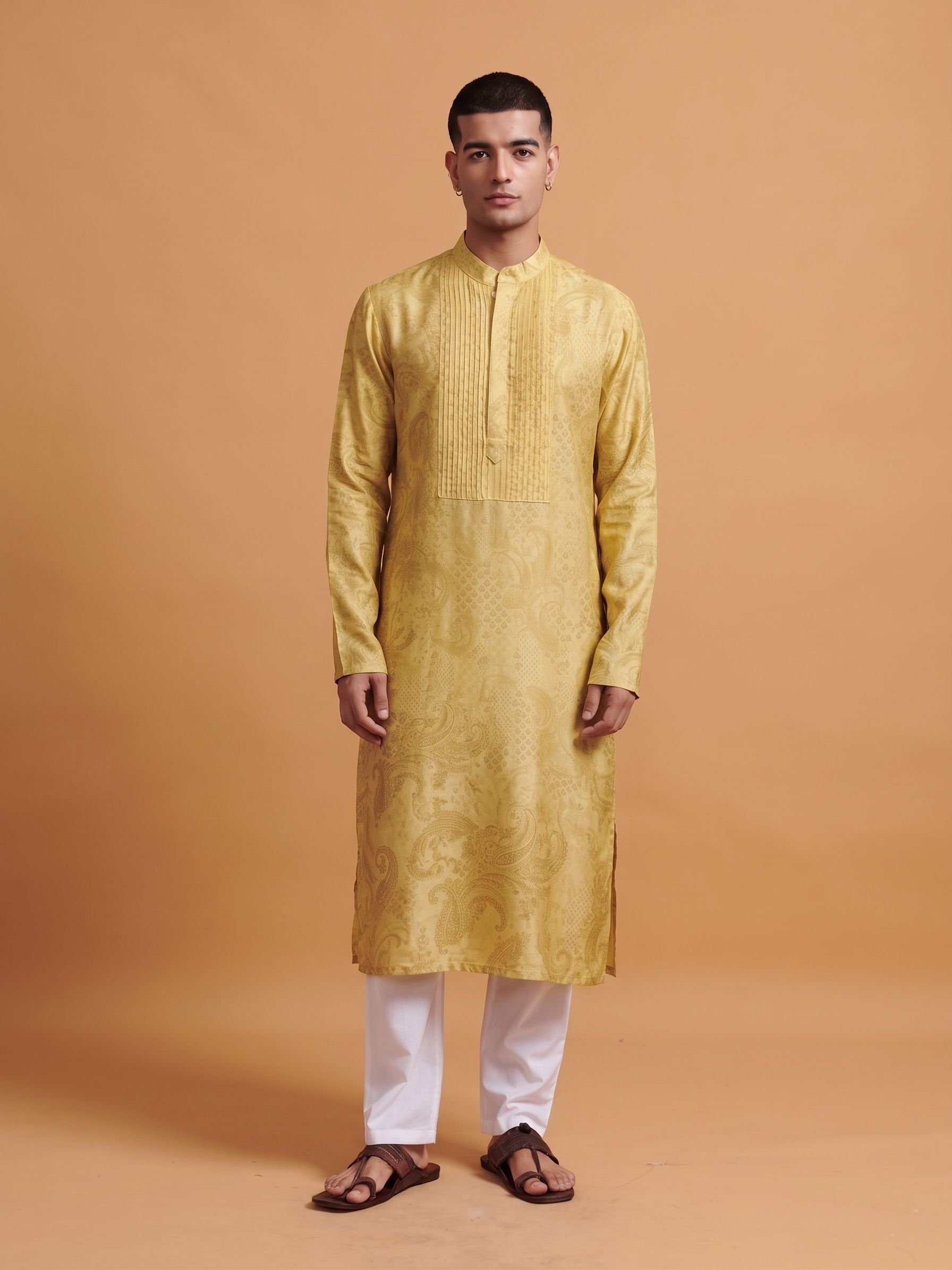 Utsav Kurta - Yellow