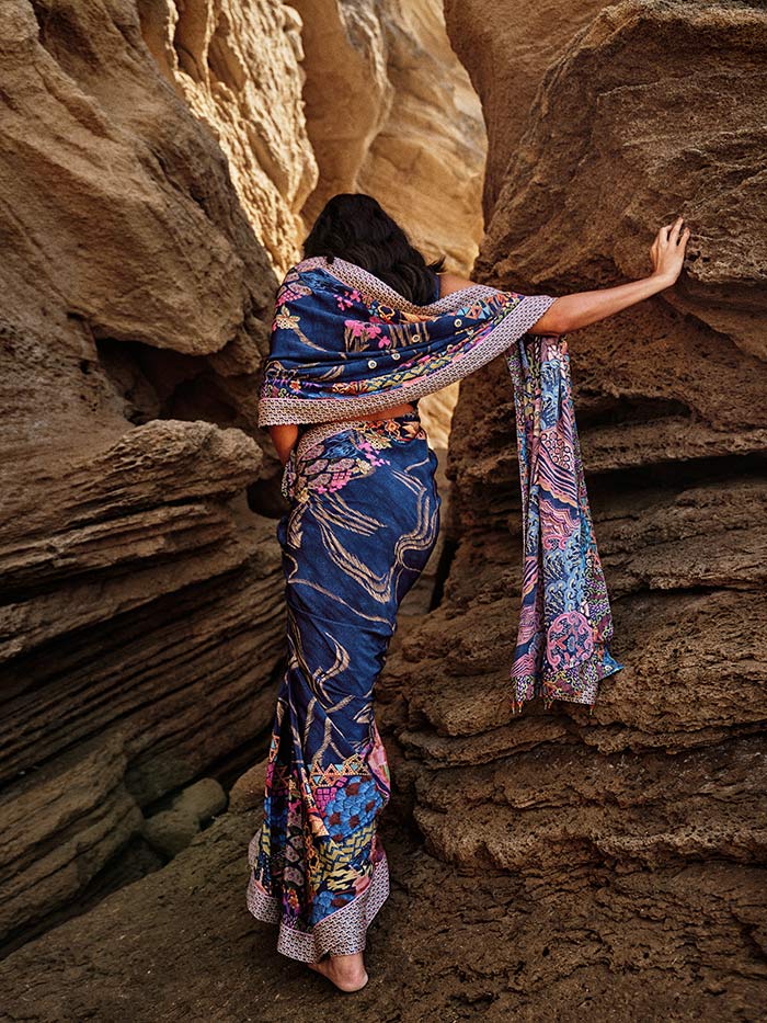 Nara Saree – Blue