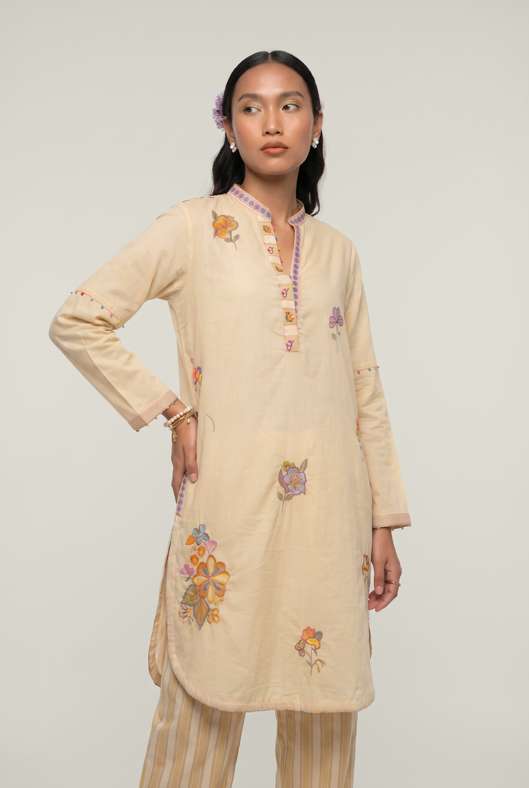Daisy co-ord set- White