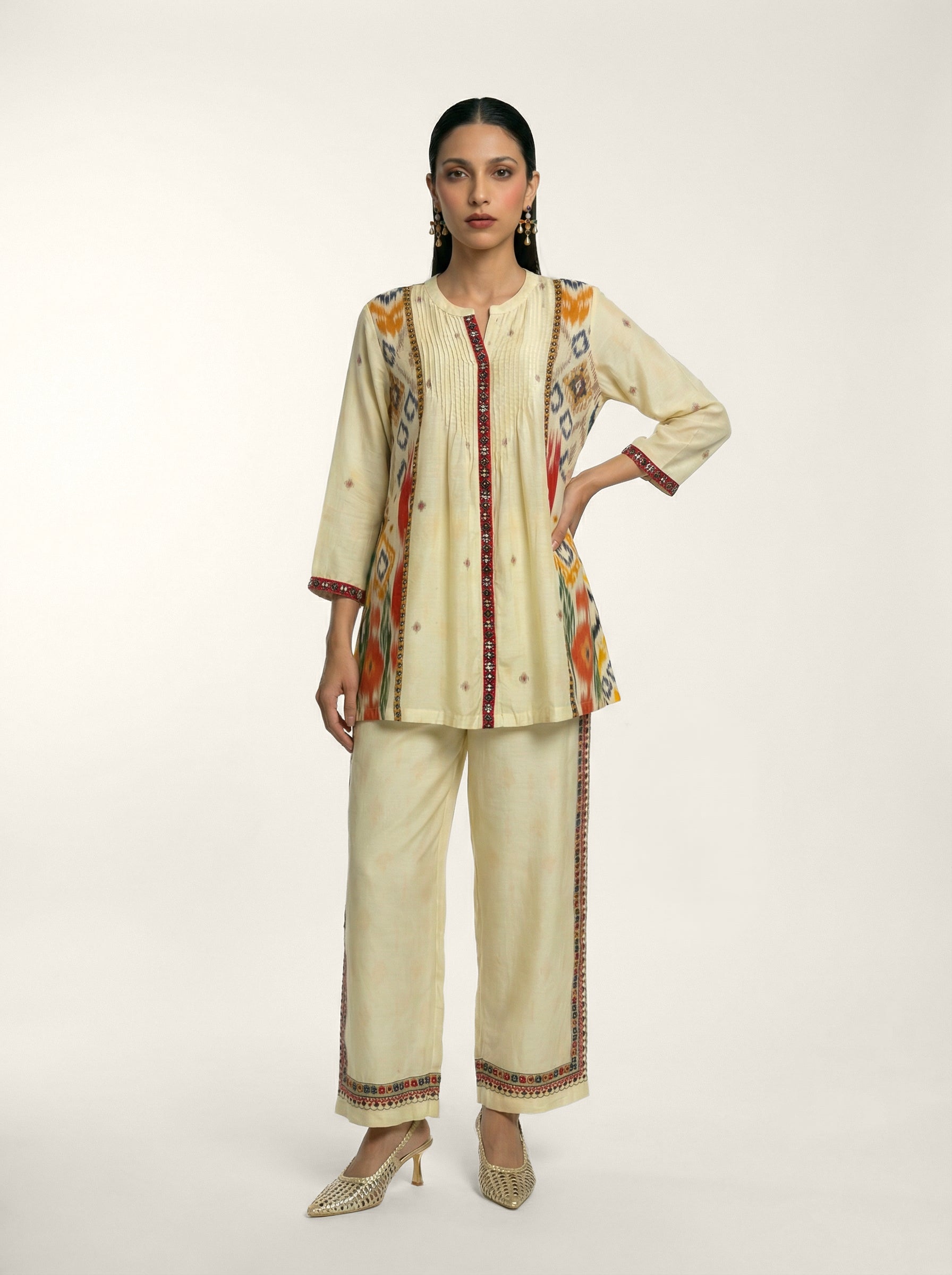 Inaya Co-ord Set - White