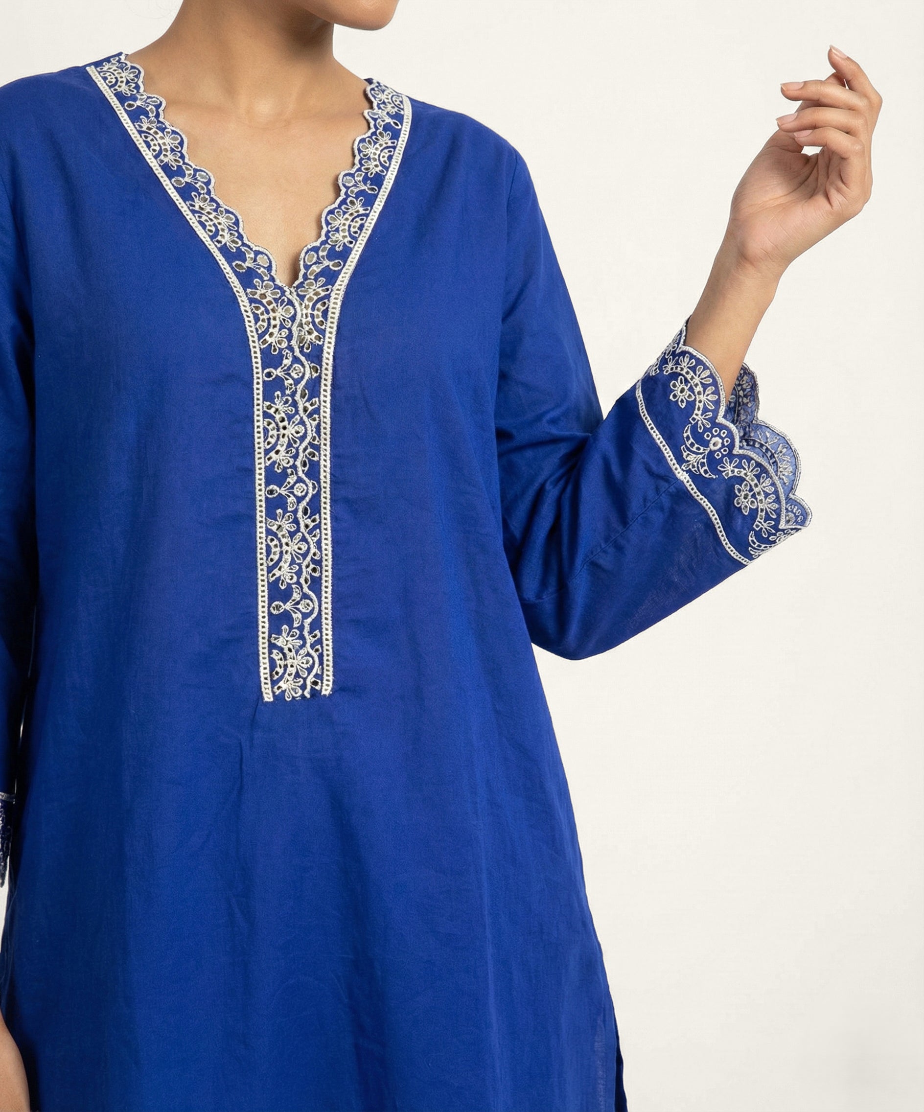 Vamika Kurta Set - Blue