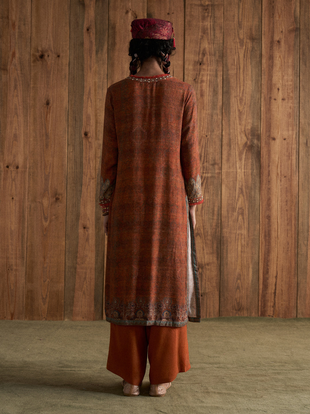 Kishori Kurta Set - Rust