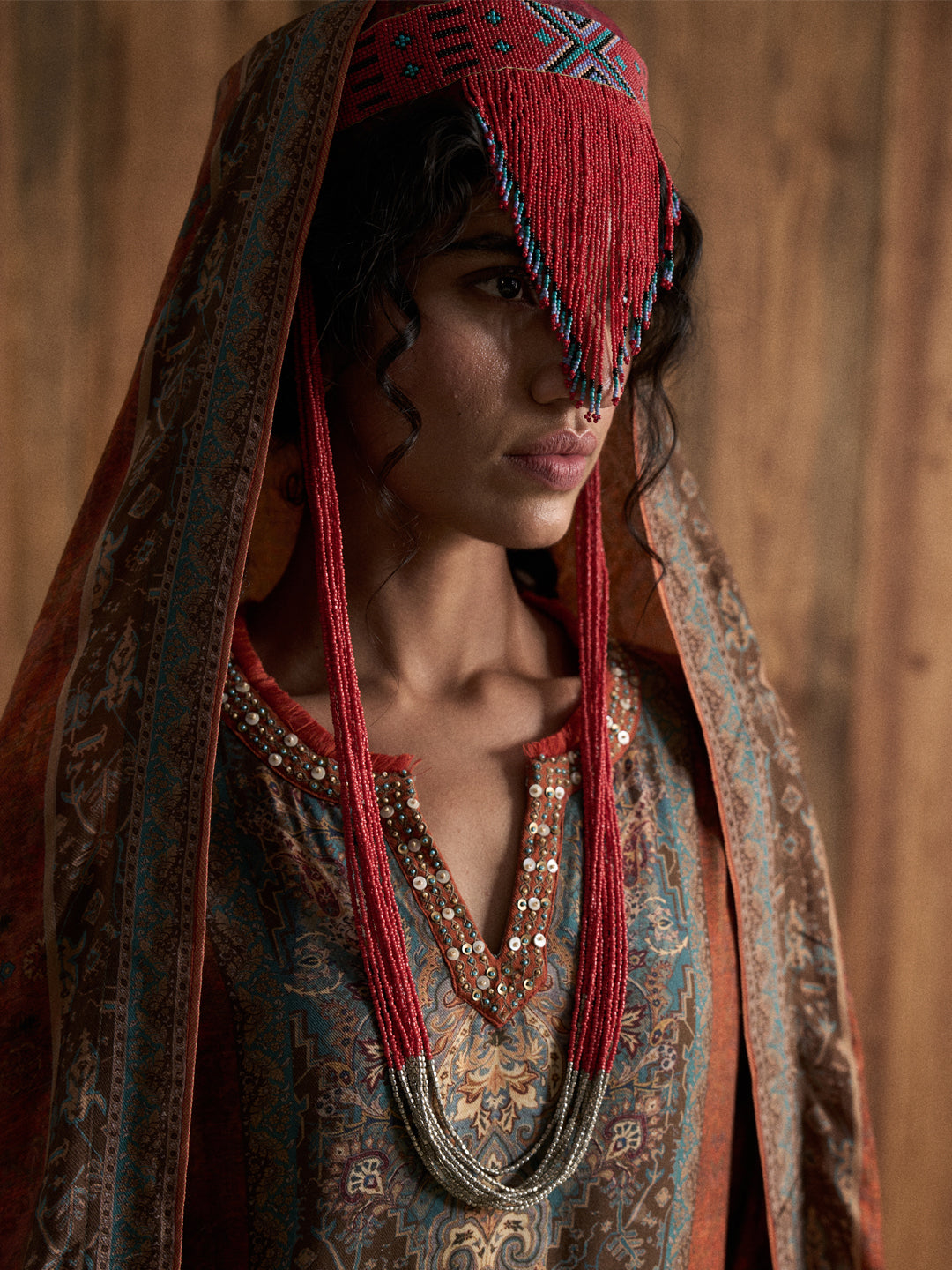 Kishori Kurta Set - Rust