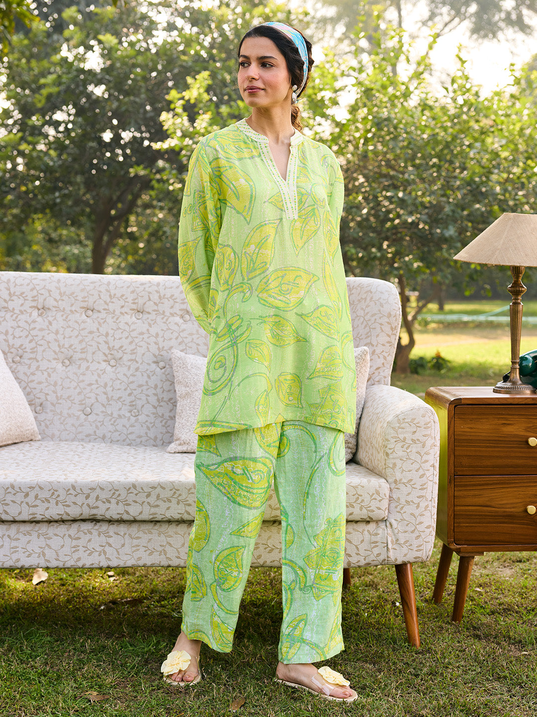 Cava Co-ord Set - Green