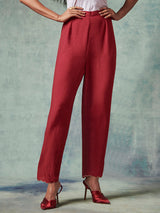 Red Pyjama Pants | Shop Saundh