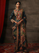 Printed Kurta & Afghani Salwar Set | Shop Saundh
