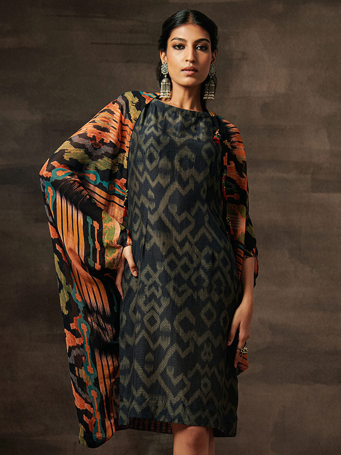 Printed Dress & Jacket | Shop Saundh