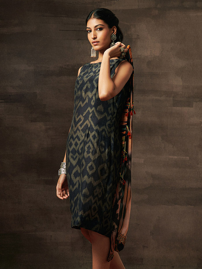 Printed Dress & Jacket | Shop Saundh